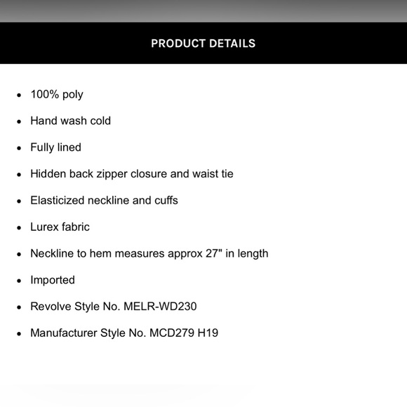 Michael Costello X Revolve Hemma Mini Dress - Picture 11 of 12